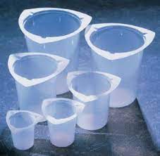 Disposable beakers