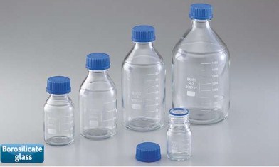 gambar botol laboratorium berbagai macam ukuran