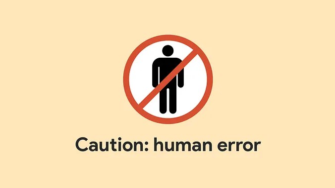 penyebab human error