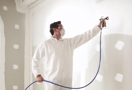 teknik mengecat tembok