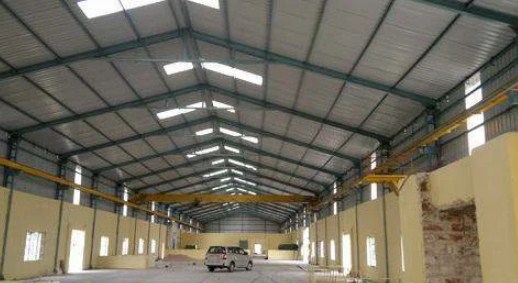 Proses Konstruksi Baja WF untuk Bentang 20 Meter