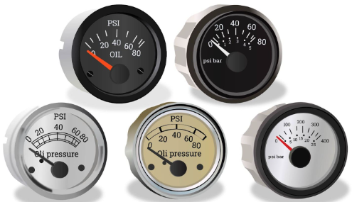 Jenis-jenis Oil Pressure Gauge