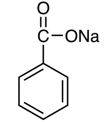 rumus molekul natrium benzoat