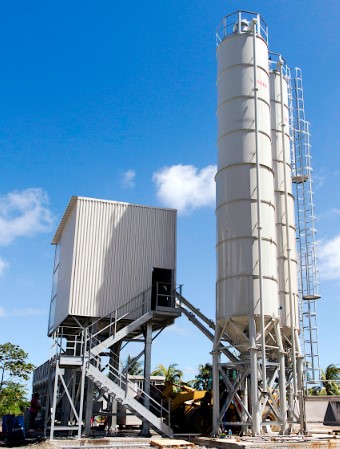 telescopic cement silo